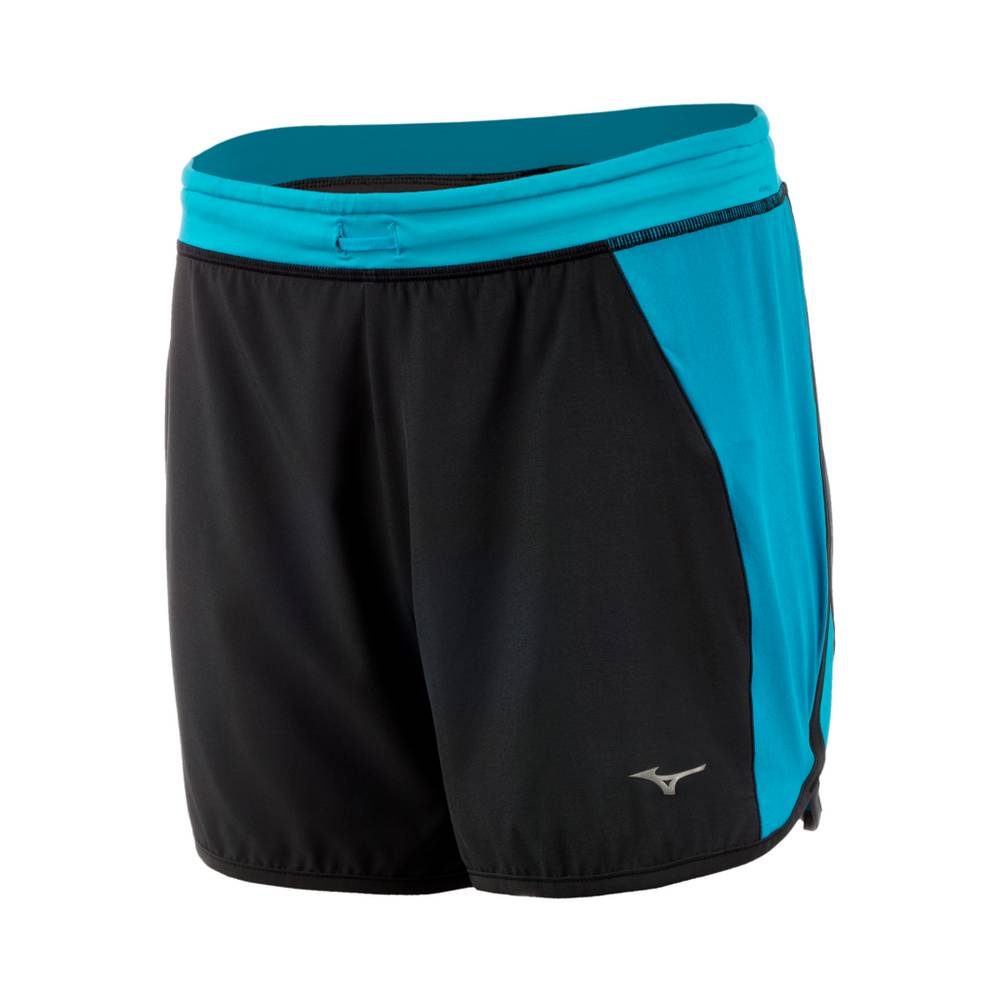 Pantalones Cortos Mizuno ALPHA 4.0 Mujer Negras Ofertas BGYS-29410